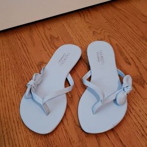 Talbots  Blue flip flop
